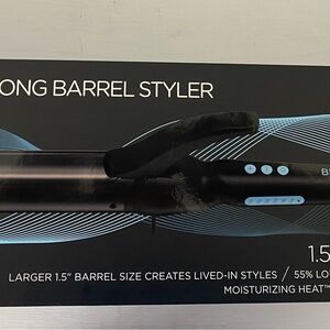 Sleek Black and Blue Hair Styling 1.5 inch barrel brand new in box.